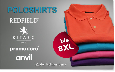 gro&szlig;e Gr&ouml;&szlig;en Polos