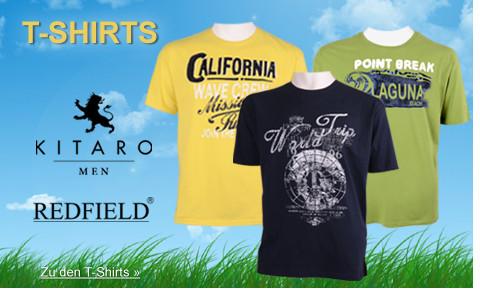 T-Shirts in Übergrößen