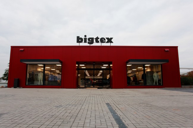 Der neue Laden von Bigtex in Oberasbach.
