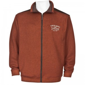 Orangene Sweatshirt-Jacke von Redfield