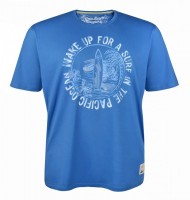Royal-blaues-Kitaro-Surf-T-Shirt